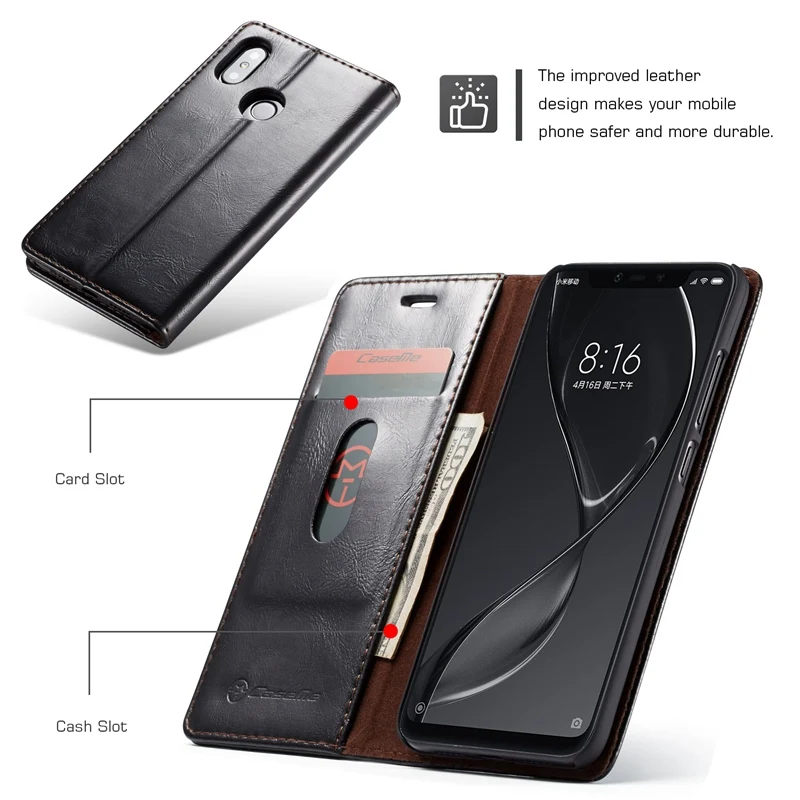 Роскошный кожаный бумажник флип чехол для Xiaomi mi 5 8 чехол Coque Fundas ретро крышка для Xiao mi Red mi 6 Pro 6A Note 3 чехол для телефона, Capa