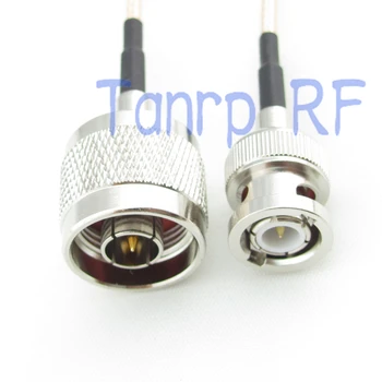 

2PCS 20CM Pigtail coaxial jumper cable RG316 extension cable 8INCH N male plug to BNC male plug RF adapter connector