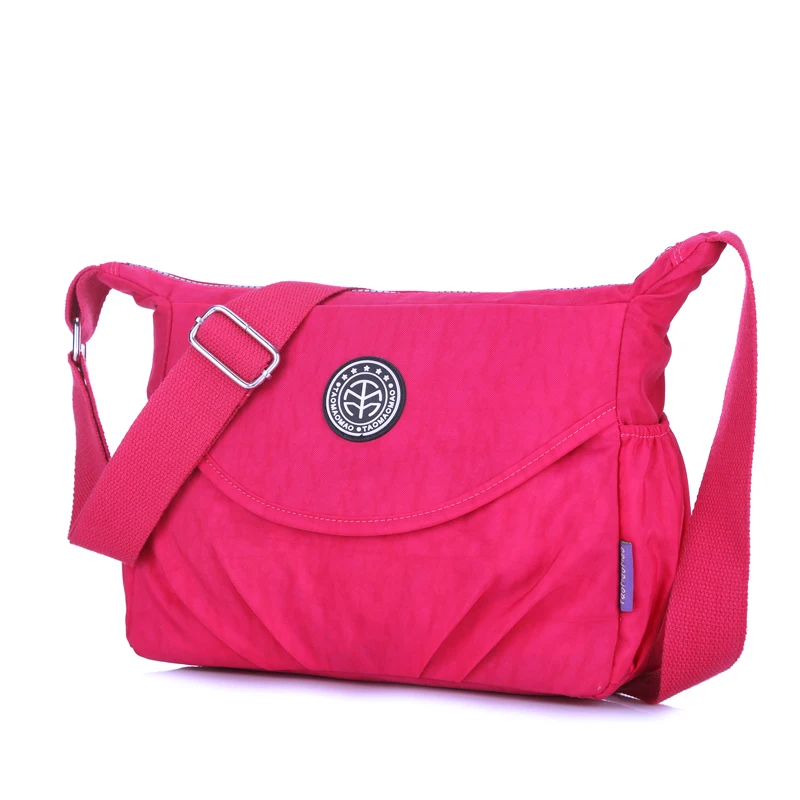 Женская сумка-мессенджер для женщин с верхней ручкой, сумка-тоут, водонепроницаемая нейлоновая женская сумка через плечо