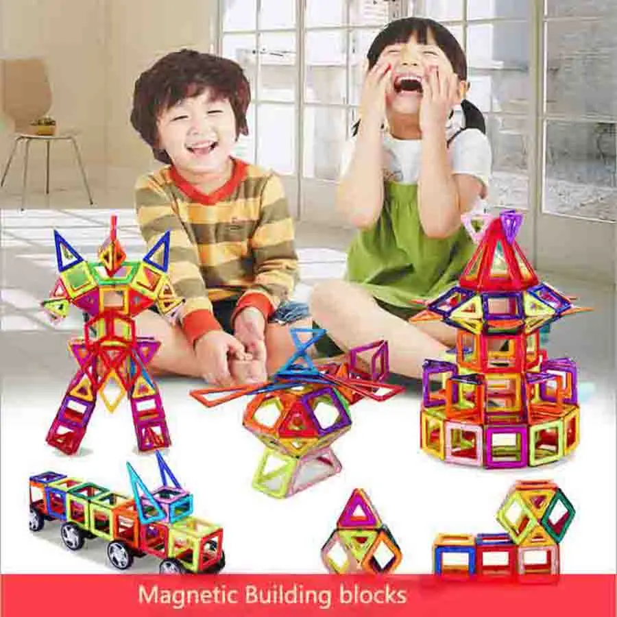 

Magnetic Toy Mini Magnetic Models & Building Kits Blocks Construction Designer Children Educational Kids Toys