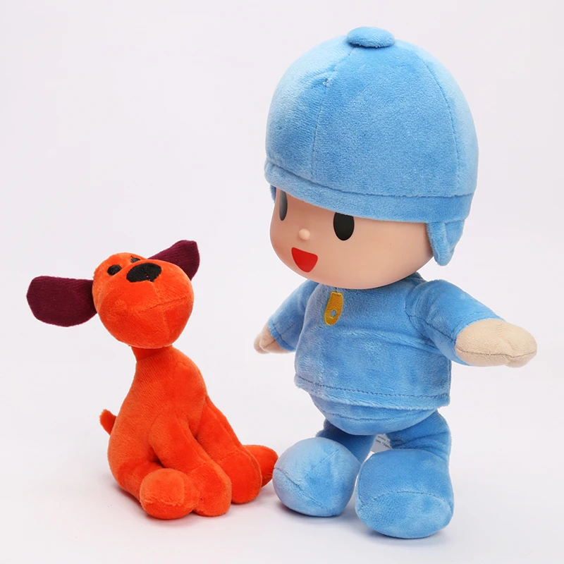 4 шт./лот детская Brinquedos подарок Pocoyo Элли и Pato и POCOYO& Loula, мягкие плюшевые игрушки, хороший подарок для детей