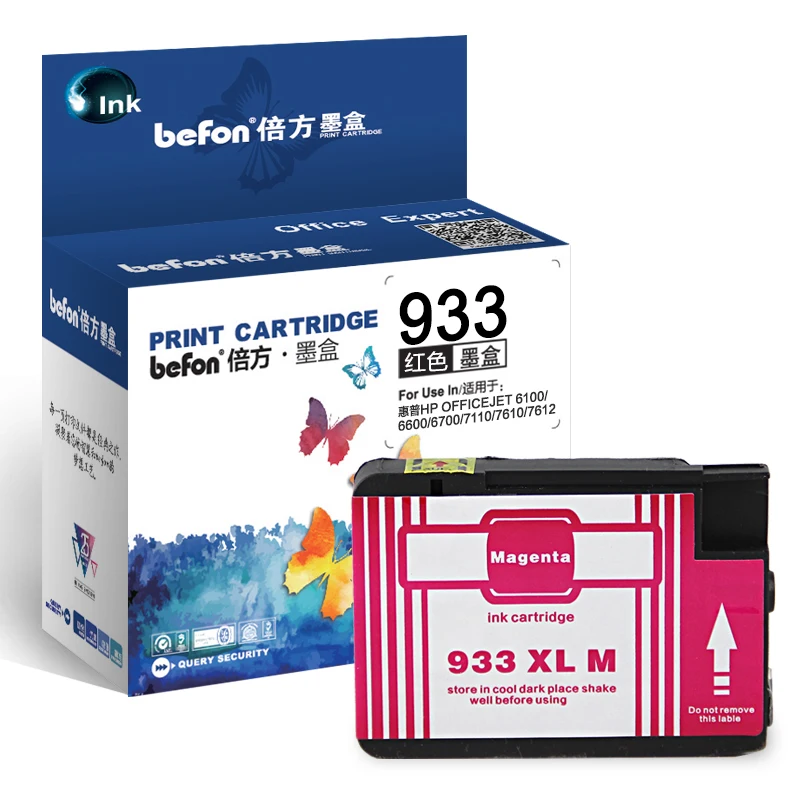 Картридж befon 932XL 933XL для HP 932 933 6100 6600 6700 7110|Чернильные картриджи| |