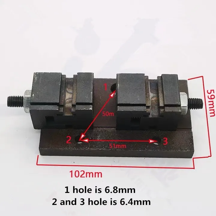 

Original Key Clamp Chuck With Button For DEFU 368A Key Cutting Machines,Spare Parts Fixture Chucking[one set]