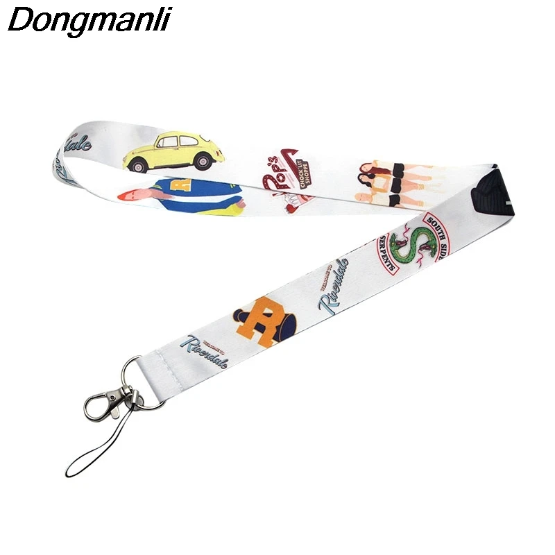 

B2222 Dongmanli Riverdale Lanyards For necklace ID Card Pass Gym Mobile Phone USB Badge Holder Hang Rope Lariat Lanyard