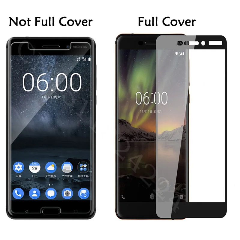 Protective Glass For Nokia 6.1 2018 Screen Protector Tempered Glass For Nokia 66.1 2018 TA-1068 TA-1050 TA-1043 TA-1045 9H 2 (2)