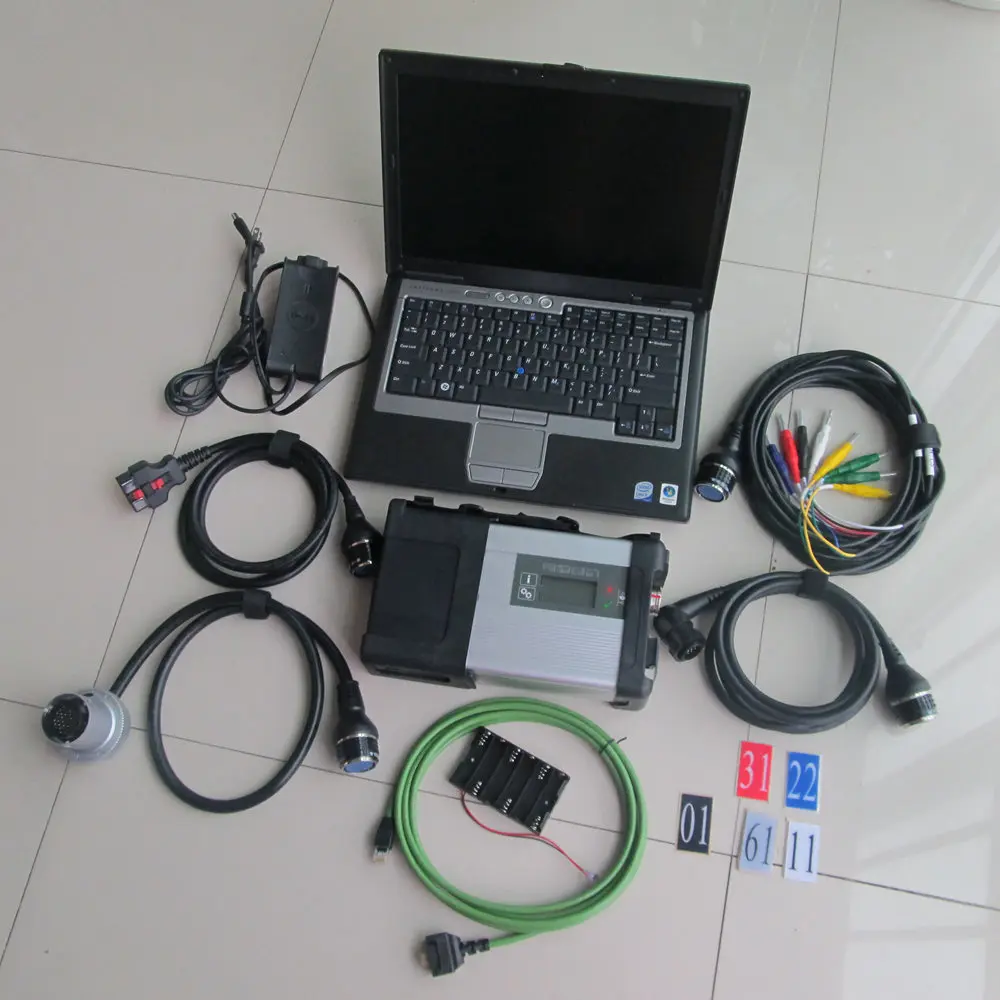  2020 mejor calidad MB SD C5 Star diagnostiscompact 5 con WIFI para coches y camiones con mb star c4