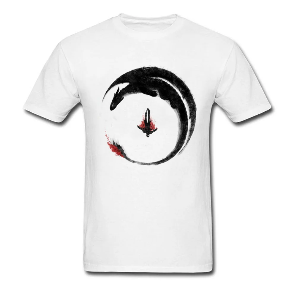  Mens T-Shirt Viking Dragon Emblem Normal Tops Tees 100% Cotton Round Neck Short Sleeve Casual Tops Shirts Summer Viking Dragon Emblem white