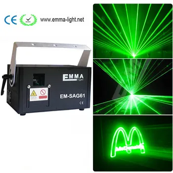 

Portable 3D Laser Stage Lights 1 watt Single green Color Sky Lighting Mini DJ Laser For Party Home Wedding Club Projector
