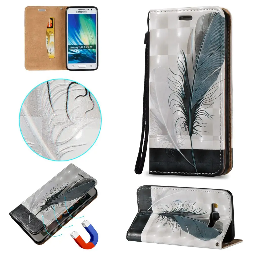 Флип Чехол Для Samsung Galaxy A3 2015 A300 A300F A300FU A300H/DS кожаный чехол для 3 300 SM-A300H/DS SM-A300F SM-A300FU |