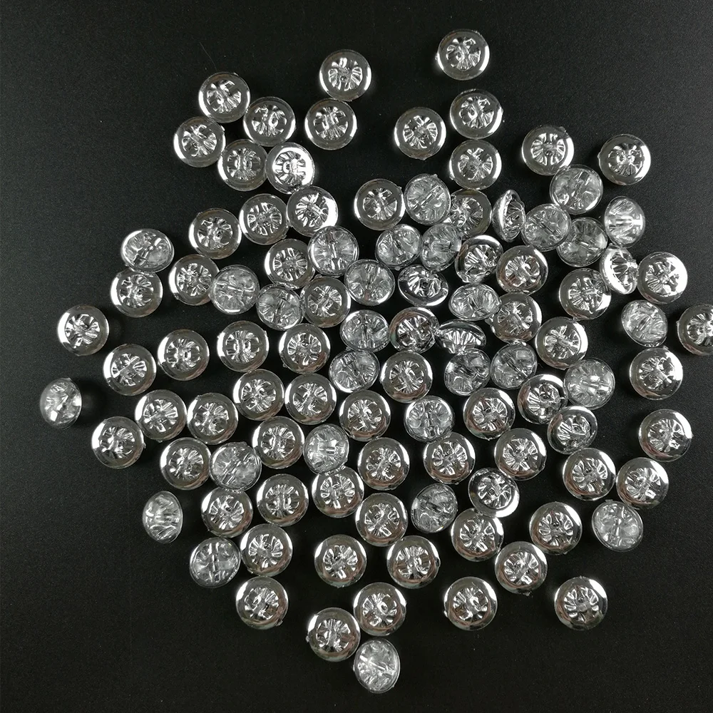 100 шт 13 мм Кристаллы Стразы круглые пуговицы для шитья Стразы хрустальные камни для пальто одежда Скрапбукинг ремесла