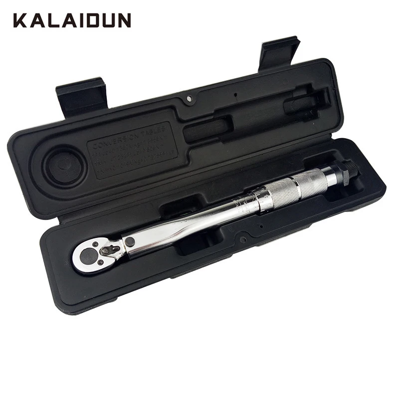 

KALAIDUN Torque Wrench 1/4 Inch 5-25 N.m Adjustable Multifunctional Two-way Precise Drive Ratchet Spanner Repair Hand Tools
