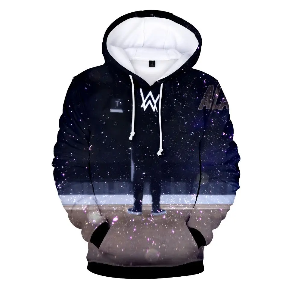 

New hoodie Alan Olav Walker printed fashion hoodie sweatshirt 3D Alan Walker personality cool long-sleeved men spring/autumn