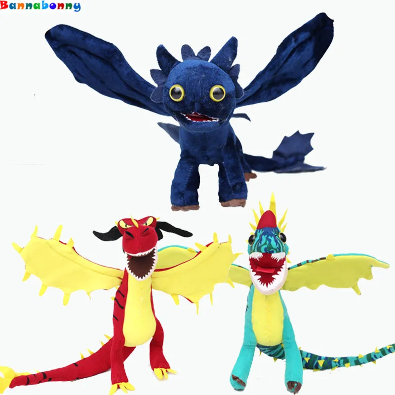 

Hot 40CM How to Train Your Dragon 2 Toothless Night Fury Deadly Nadder Arena Spectacular Stuffed Animal Plush Toys Gift