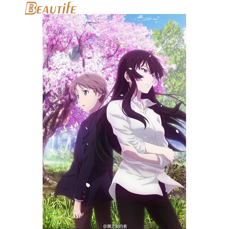 Seraph of the end плакат ткань Шелковый украшения дома Художественный тканевый с