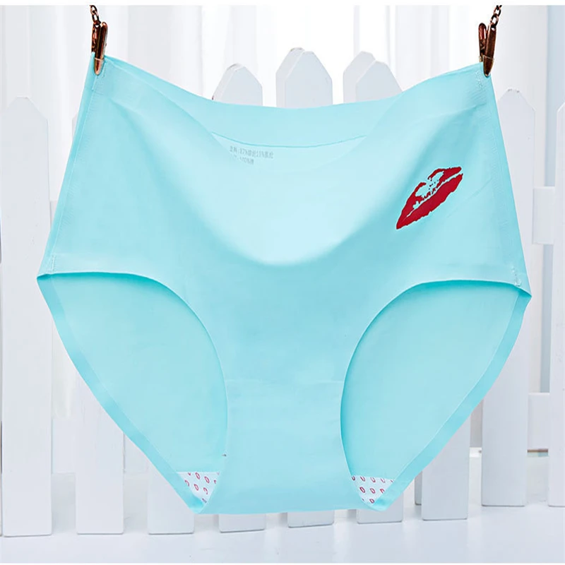 

Clear ice silk panties ladies one - piece panties ladies waist breathable panties traceless panties ladies hot style