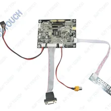 VGA AV ЖК-дисплей плата контроллера KYV-N2 V2 для 10,2 дюймов A101VW01 AT102TN03 2*30 Pin ttl 1ch 6 бит 60 контакты светодиодный 800x480 Экран