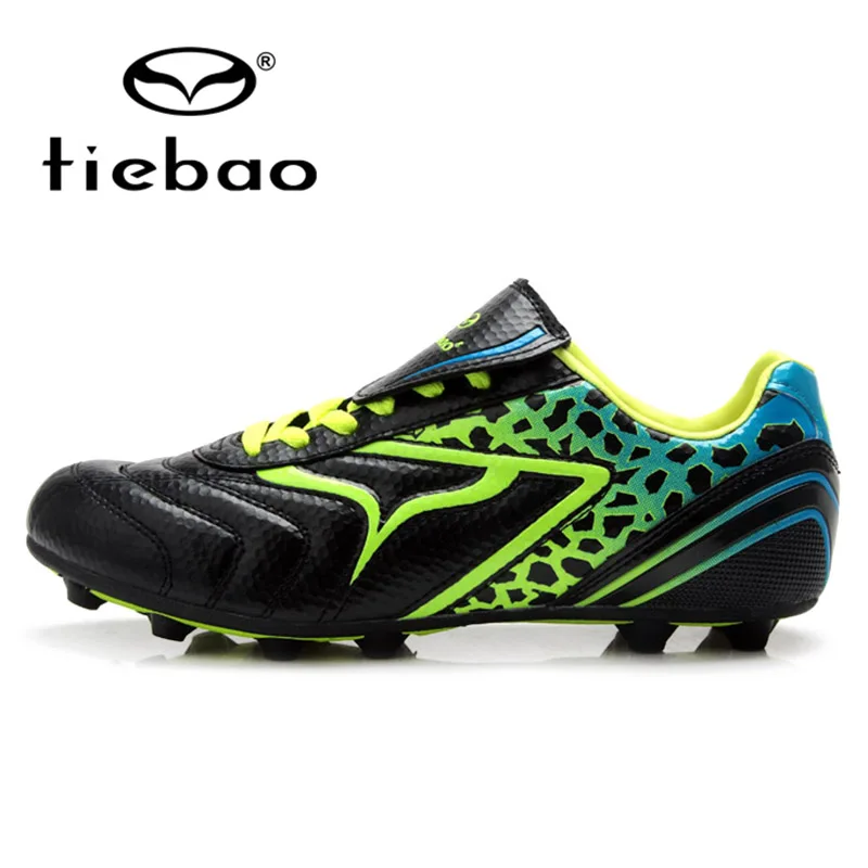 جديد TIEBAO الجملة الرجال امرأة أحذية كرة القدم في الهواء الطلق طويل سبايك أحذية كرة القدم بو الجلود المدربين أحذية رياضية 15524