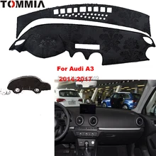 TOMMIA приборной панели крышки тире коврик для автомобиля козырек от Солнца Анти-УФ-покрытие для приборной панели коврик для приборной панели автомобиля для AUDI A3
