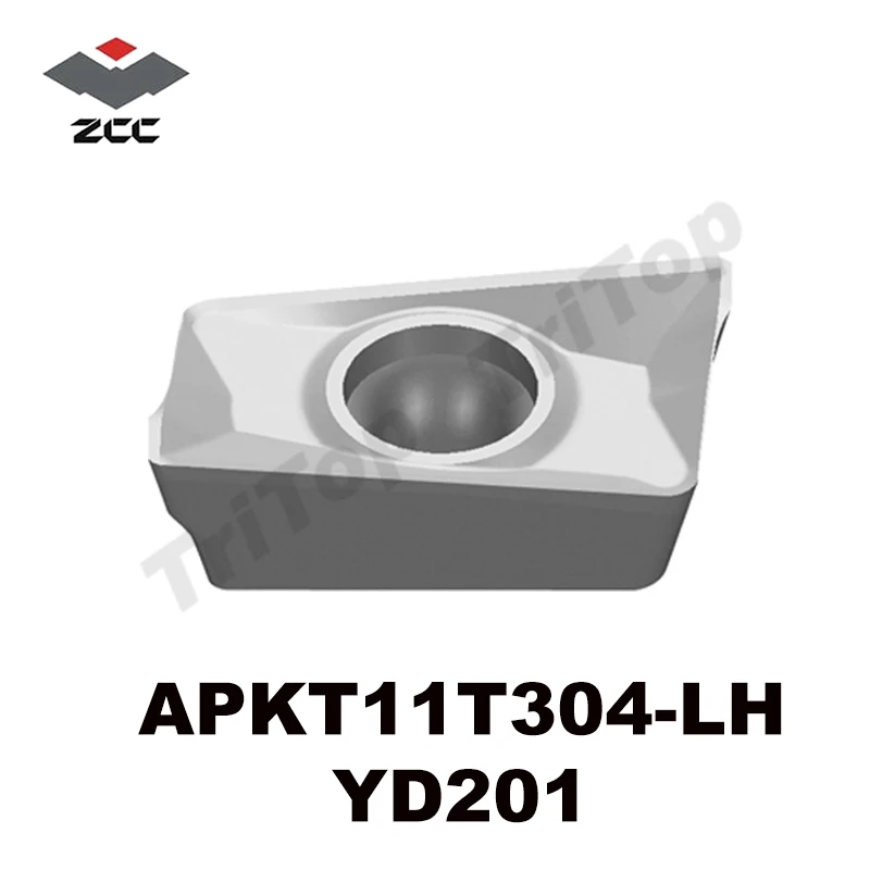 

Free Shipping ZCC APKT11T304-LH YD201 (10pcs/lot) ZCC.CT APKT11T304 tungsten Carbide Cutting tools Milling insert APKT 11T304