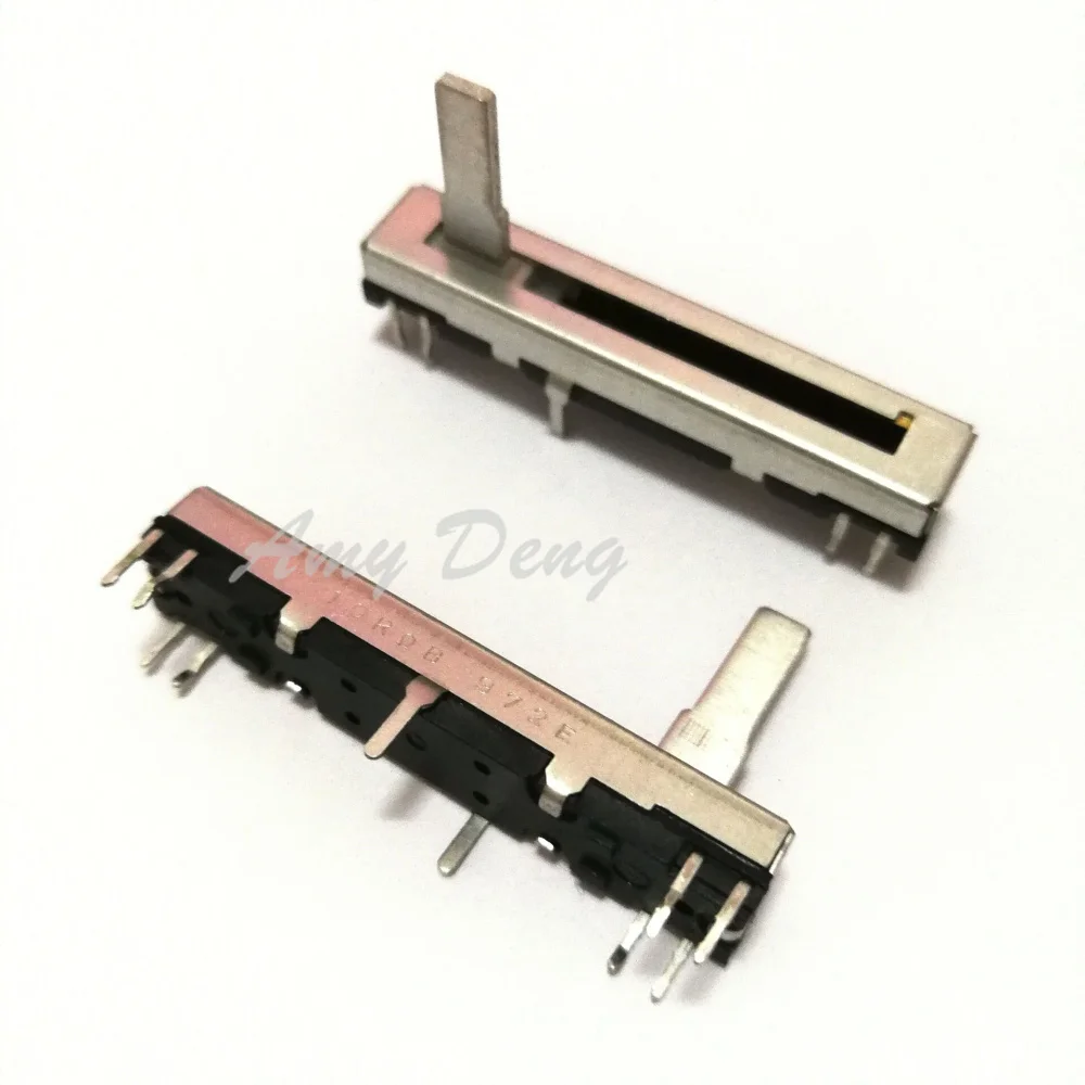 

4.5 cm B10K single slide potentiometer with midpoint EWANK1C15B14 volume fader