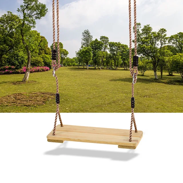 2018 New Outdoor Camping Hanging Swing Wooden Seat 2018 New Outdoor Camping Hanging Swing Wooden Seat Playground Backyard With Rope