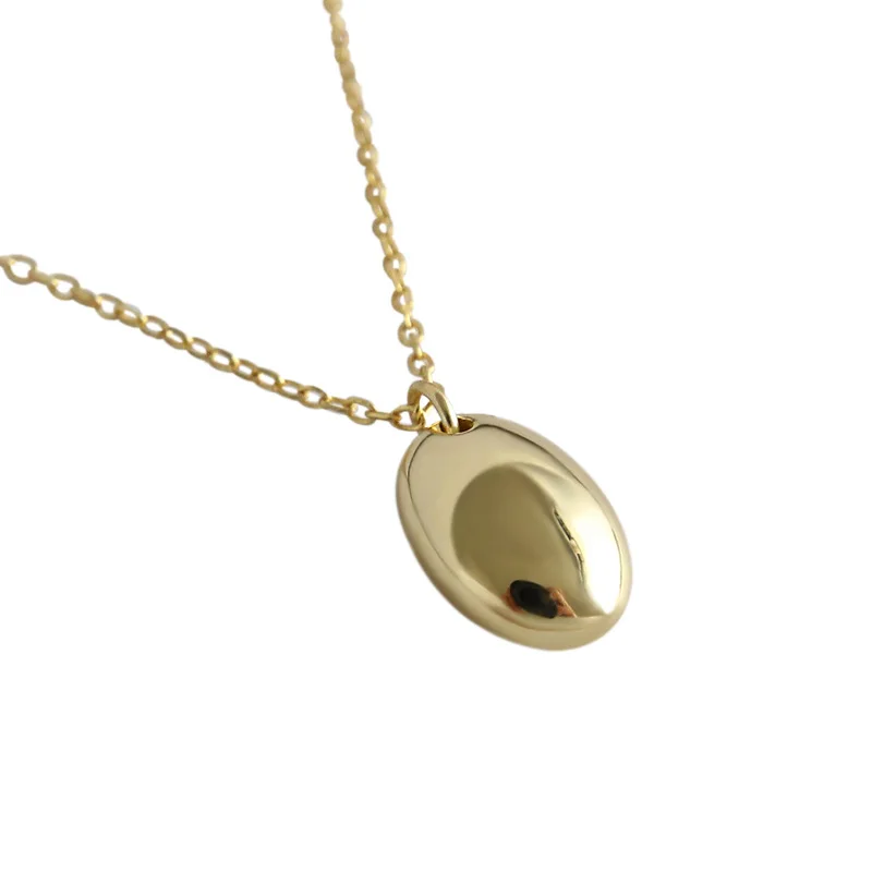 

Simple Double Circle Ring 925 Sterling Silver Necklace