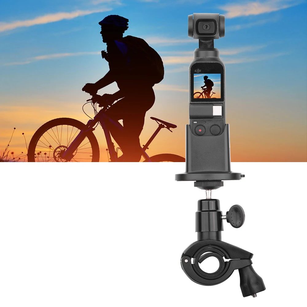 Для DJI Osmo карманные аксессуары велосипедный кронштейн крепление для езды на велосипеде зажим ручной шарнирный адаптер база для DJI Osmo Карманная камера