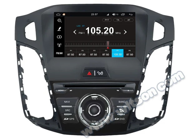 Excellent 8" Android 8.0 Car DVD Multimedia Navigation GPS Radio for Ford Focus 2011 2012 2013 2014 with Optional Car Play Function 3