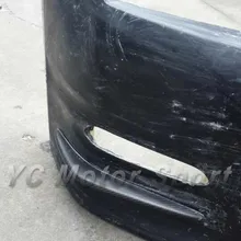 Автомобиль Интимные аксессуары углерода Волокно как Стиль спереди Canard подходит для 2012- R35 GTR OEM переднего бампера Canards