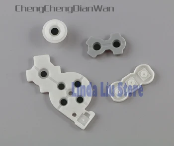 

ChengChengDianWan 4 in 1 Rubber Conductive Contact Button D-Pad Pads Repair For Wii Controller Replacement Accessories 20sets