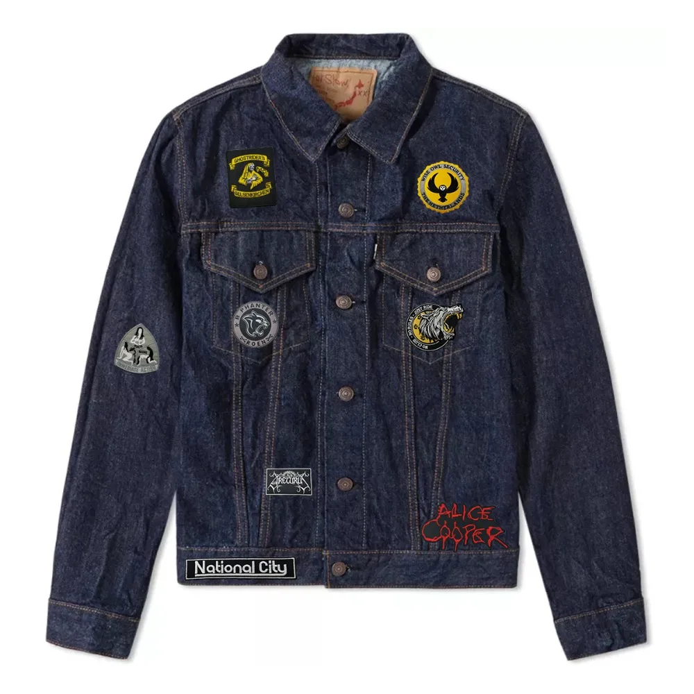 No Club No Rules just Ride Wolf Patches Vest Embroidered Iron On Front Biker Mini Patch Customized Free Shipping DIY mini Logo (5)