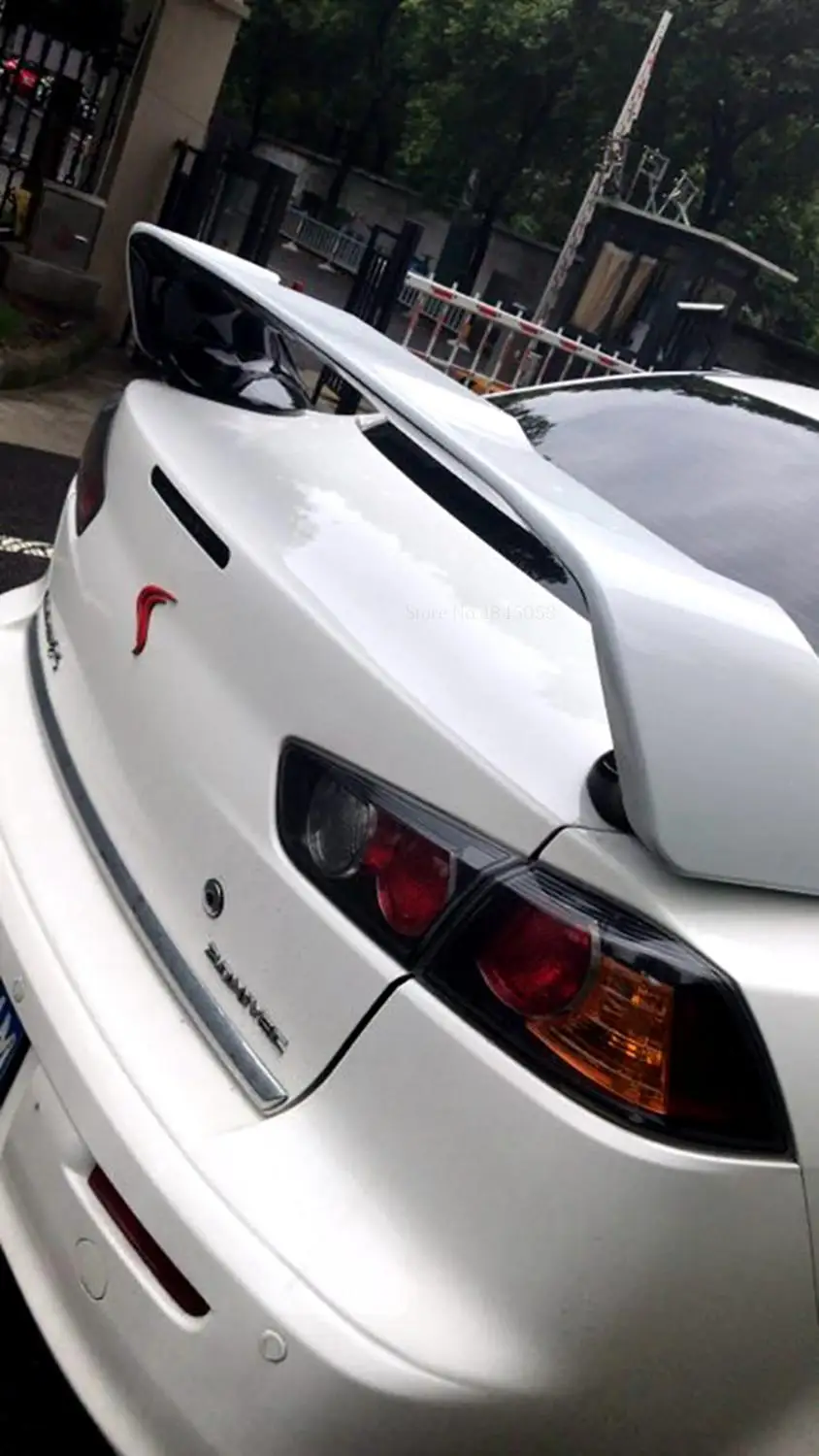 AITWATT для Mitsubishi LANCER EVO 2010 2014 спойлер из АБС пластика Праймер цветные декоративные