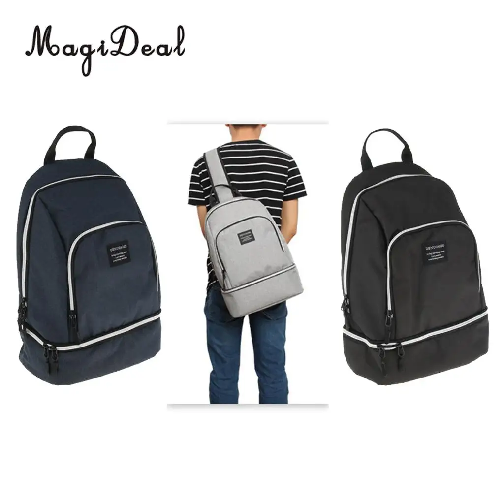 MagiDeal Outdoor Insulated Backpack Cooler Travel Camping Travel Lunch Bag Storage Pouch Hiking Insulated Bag Carry Case