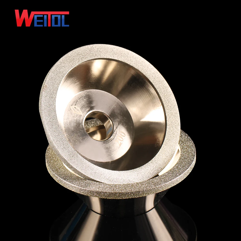 WeiTol 1 pcs High strength wear-resistant grinding wheel, Special grinding wheel for blade sharpening machine