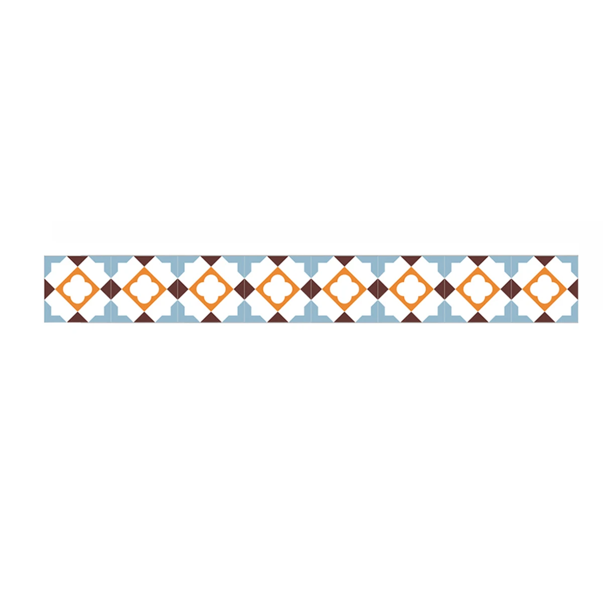 

500x20cm Wallpaper Self Adhesive PVC Mosaic Tile Sticker Waistline Sticker Anti-oil Wallpapers for Bathroom Living Room Kitchen