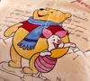 Ensemble de literie en flanelle avec le cochon Winnie et l'ourson, dessus de lit double ou Queen Size, pour fille, chaud, pour la maison, pour l'hiver ► Photo 2/6