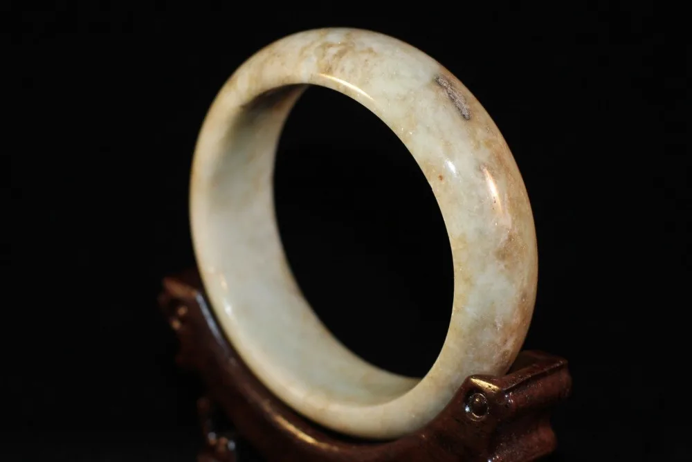 

11524 Natural Jadeite Chinese Jade Free Ring