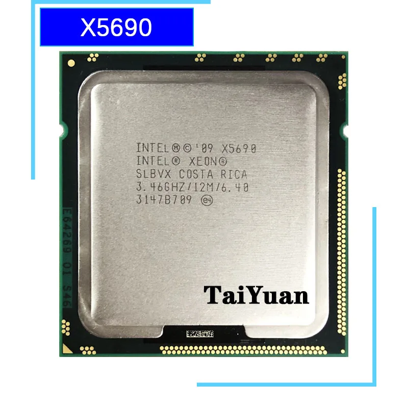 Процессор Intel Xeon X5690 3 4 ГГц шестиядерный двенадцатипоточный ЦПУ 12M 130 Вт LGA 1366 |