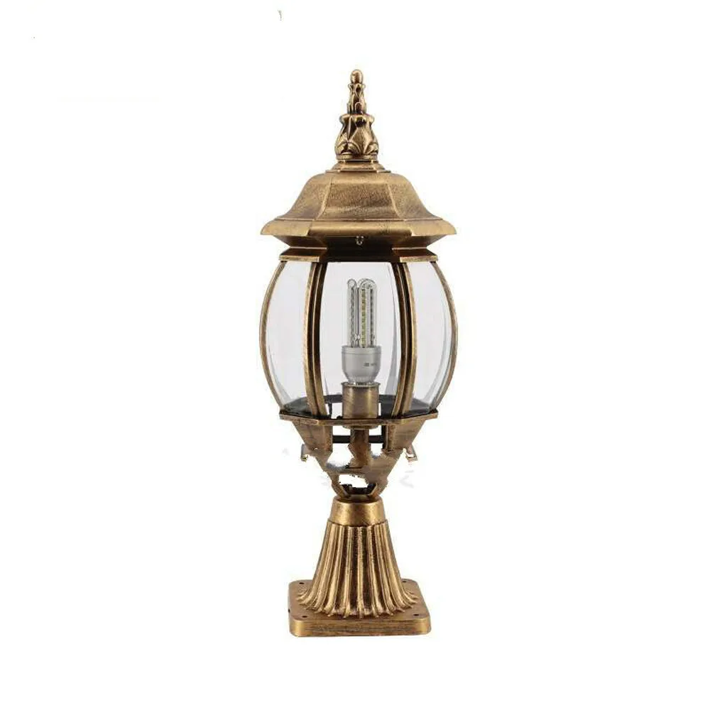 Kopen Europese outdoor lamp terug naar oude deur post lichten huis lamp tuin wandlampen villa wandlamp LU8091830
