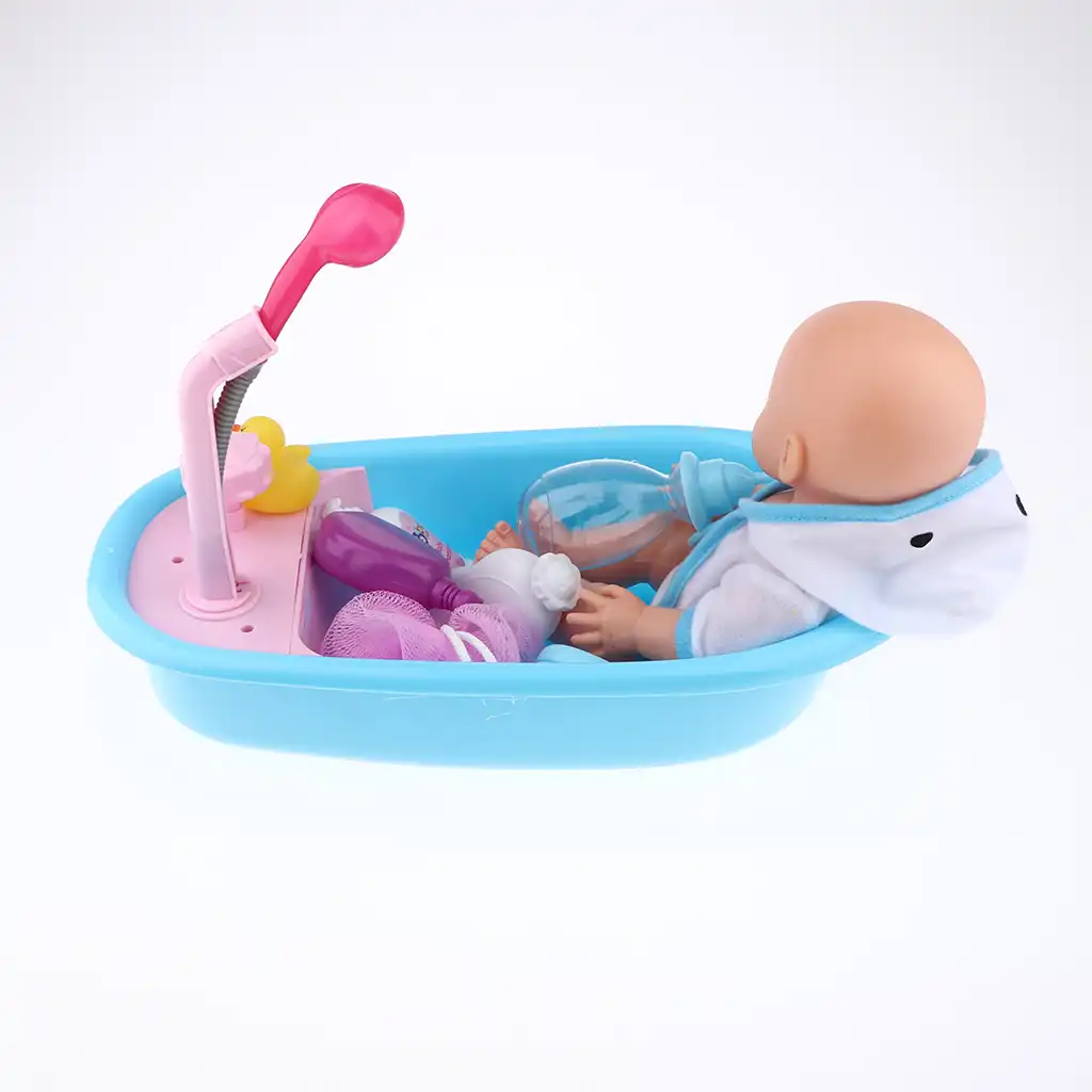 baby doll bath time