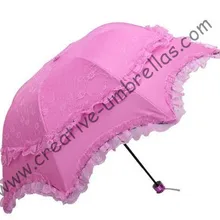 Зонты принцессы, солнцезащитный крем, UPF> 50+, ladies'parasol, 8 k ребра, черное серебряное покрытие, карманный зонтик, УФ-защита, арочная шнуровка