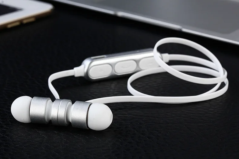 Metal Bluetooth 4.2 Earphone Headset Sport Wireless Bluetooth