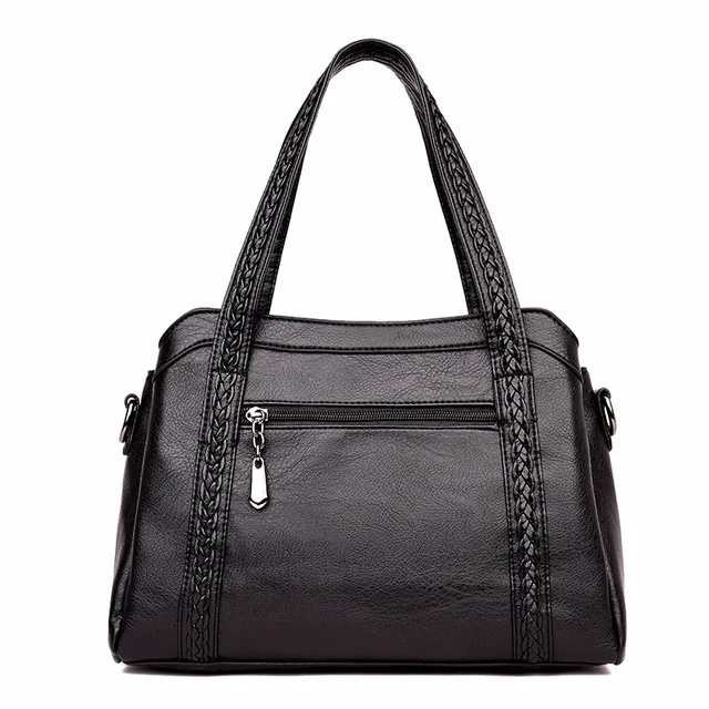 أكياس Crossbody للنساء 2018 أزياء النساء حقيقية حقائب يد جلدية اليد أكياس لينة الخرفان شرابة المرأة حقيبة كتف
