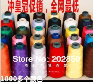 

Polyester Sewing Machine Thread,Big Coil,3000Yards,10Pcs/Lot,45 Different Colours Available,Best Quality For Retail& Wholesale