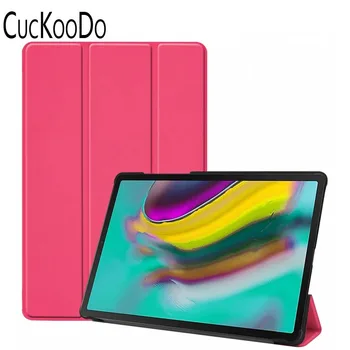 شراء 50 قطعة/الوحدة لسامسونج غالاكسي تبويب S5e 10.5 ''حافظة الترا سليم الذكية شل الدائمة غطاء ل غالاكسي تبويب S5e 10.5 بوصة T720 T725