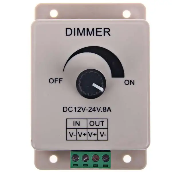 

12V 8A 96W High Quality Led Switch Dimmer Brightness Adjustable Controller for Led Strip/Lamp/Lighting