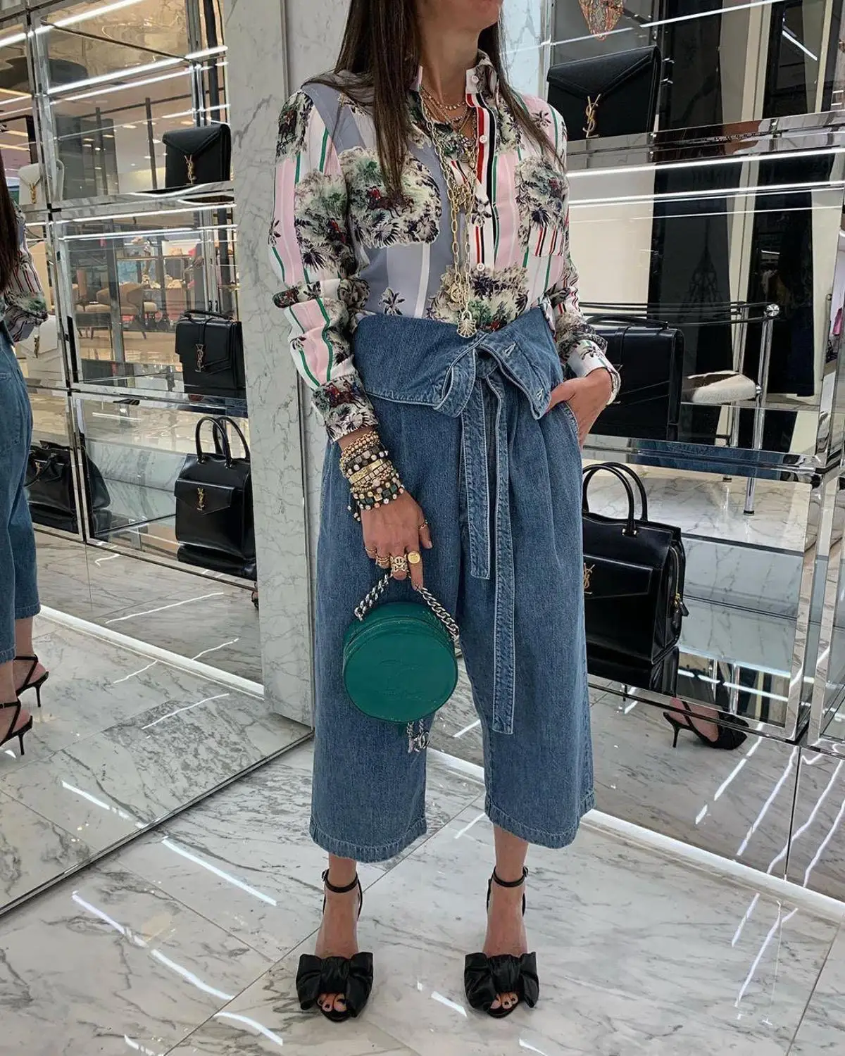 

2019 autumn new women causal wide leg jeans ddxgz2 7.21