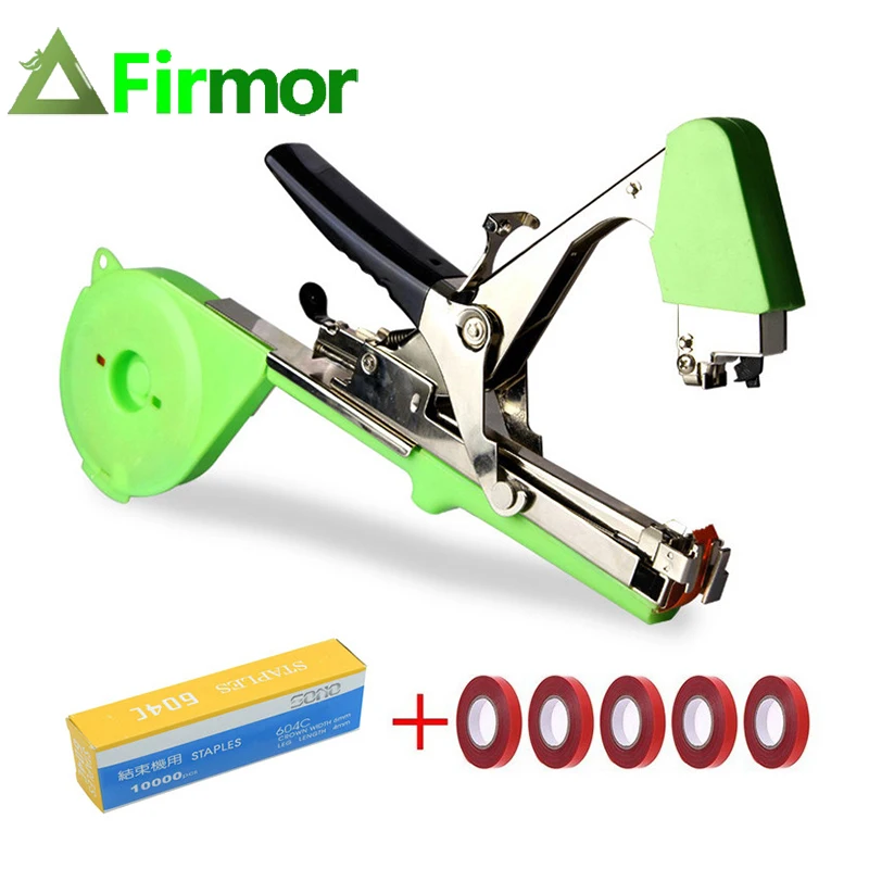 

FIRMOR Plant Tying Tapener Tape Machine Garden Tools sets Mechanical Branch Manual Tying Vegetable Fruit Grape Stem