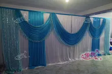 6m/20ft (w) x 3m/10ft (h) Wedding Background backdrops Wedding backdrop curtain wedding props wedding background veil