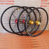 MODENG 26" 27.5" 29" 32Holes Disc Brake Mountain Bike Wheel MTB Bicycle Wheel Front 2 Rear 4 Sealed Bearing 29inch Bicycle Wheel